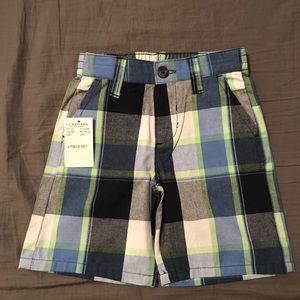 Plaid shorts